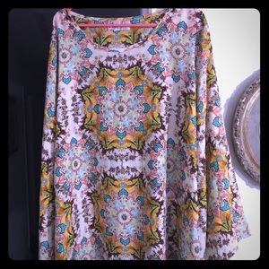 Silk Blouse Colorful